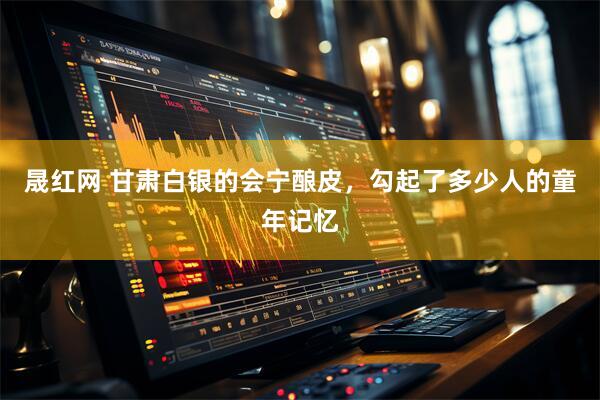 晟红网 甘肃白银的会宁酿皮，勾起了多少人的童年记忆