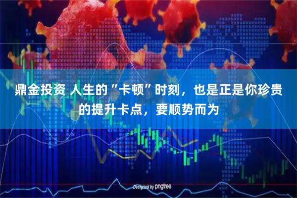 鼎金投资 人生的“卡顿”时刻，也是正是你珍贵的提升卡点，要顺势而为